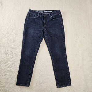 DKNY Jeans Women's Size 6 Ave B Ultra Skinny Blue Denim Dark‎ Wash Stretch